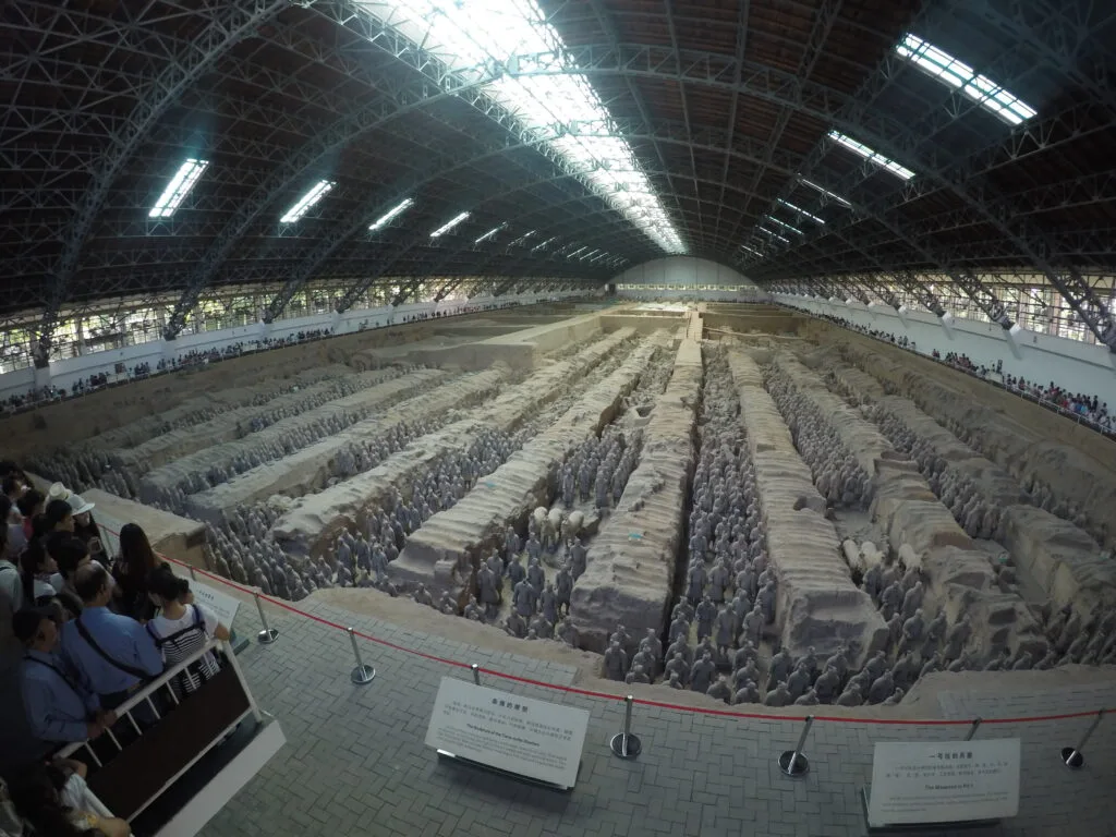 Fosa 1 de los guerreros de terracota, Los Guerreros de Terracota Xi an