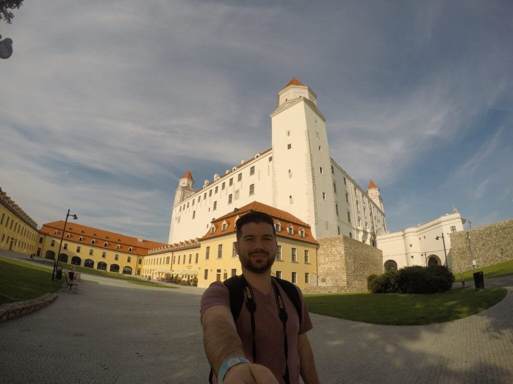 Viena a Bratislava, Castillo de Bratislava