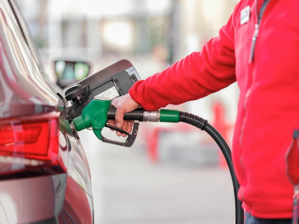 Gasolina en coches de alquiler