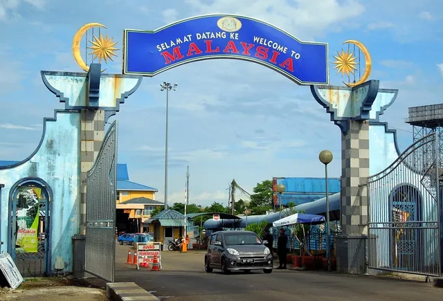 Frontera Malasia Tailandia → Cruce terrestre entre Malasia y Tailandia