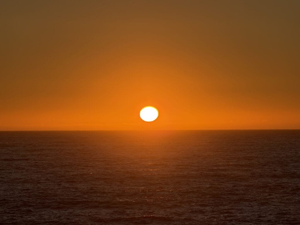 Atardecer en Playa Amarilla, Concon