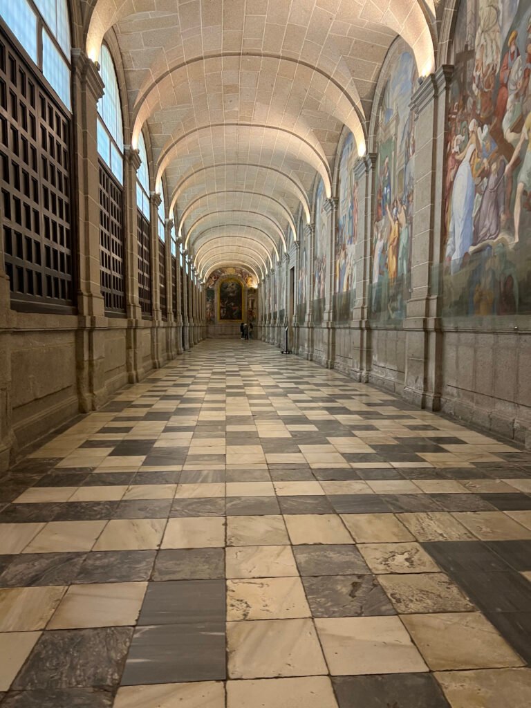 interior del Real Monasterio de San Lorenzo de El Escorial
