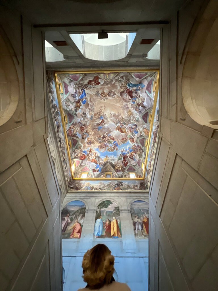 interior del Real Monasterio de San Lorenzo de El Escorial