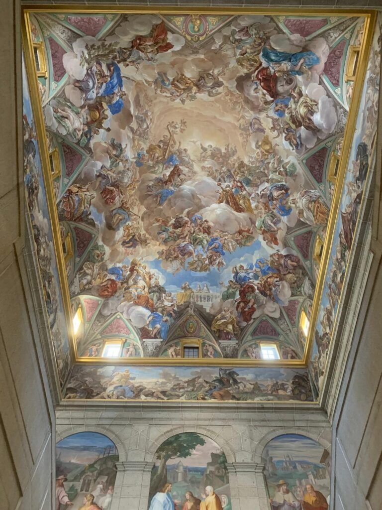 Pinturas de el Monasterio del Escorial, Madrid, España 
