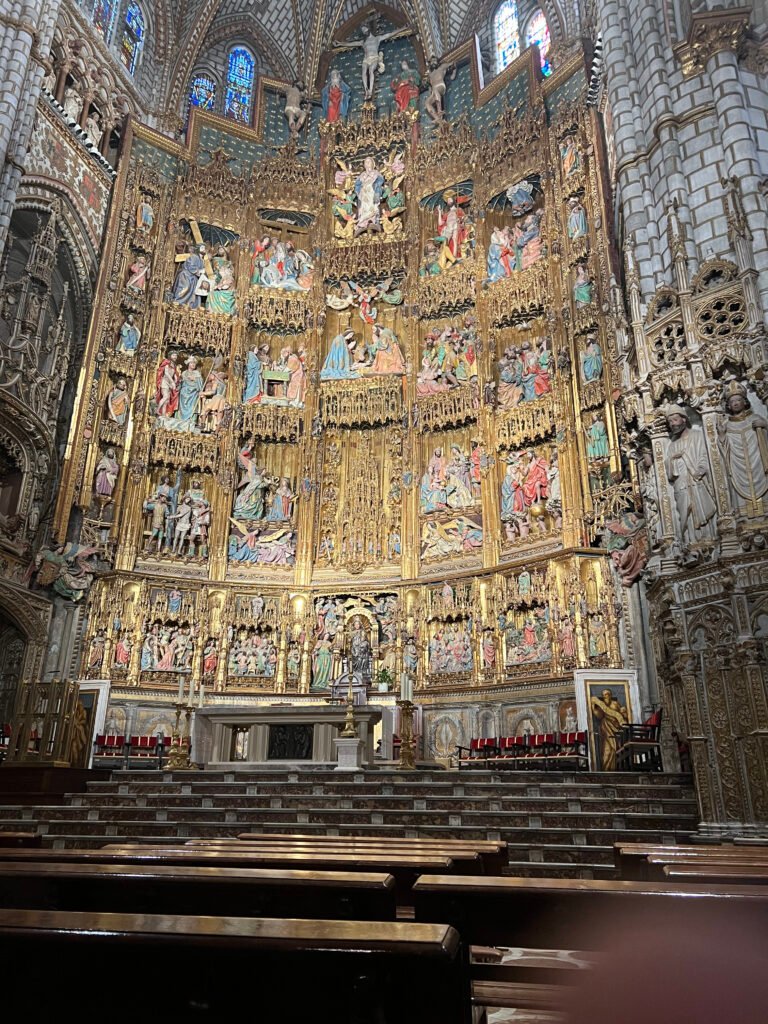 Retablo Mayor de la Catedral Primada de Santa María de Toledo.