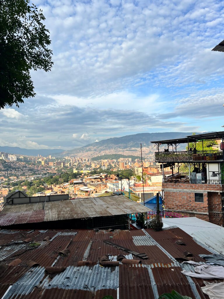 Vista Panoramica de comuna 13, Medellin, Colombia