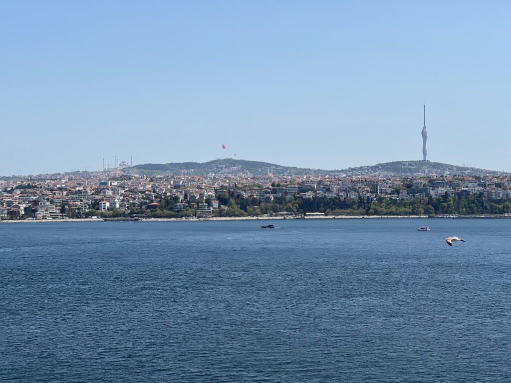 Vista panoramica desde el palacio de Topkapi, Estambul